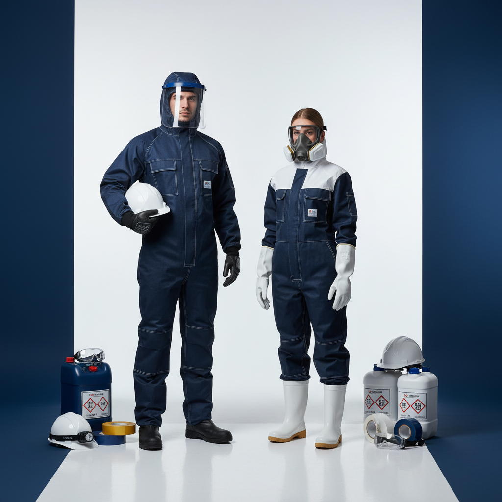 Kimyasal Maddelere Karşı Koruyucu İş Kıyafetleri