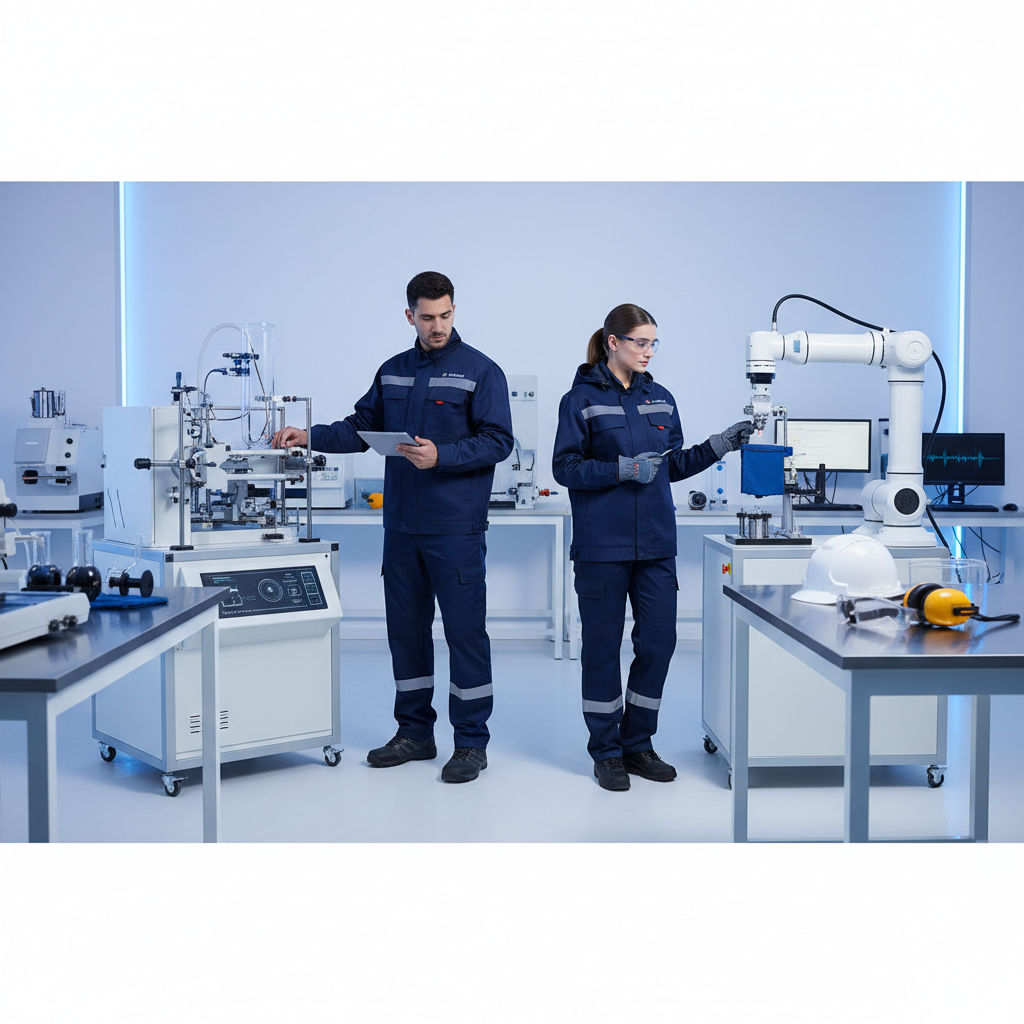 Yüksek Teknoloji Laboratuvarlarında Test Edilen İş Kıyafetleri